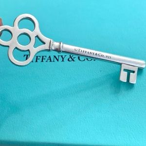Authentic Tiffany&Co STERLING Large Key